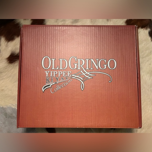 NIB Old Gringo Heirloom Yippee Ki Yay Patchwork & Leather Cowboy Boots Sz 7.5/8 - Picture 7 of 13